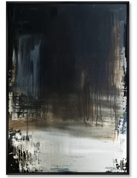 Репродукция картины на холсте Winter Night 75X105 CM