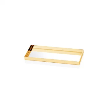 Поднос золотой 21X8.5 CM
