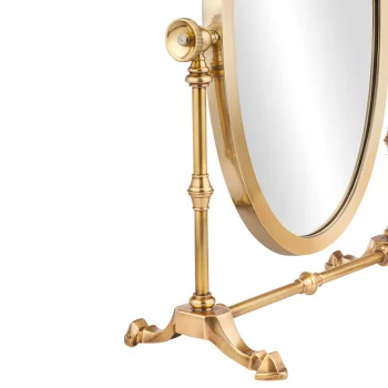 Зеркало настольное косметическое овальное 27X15X39 CM