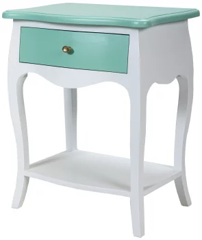 Тумба Fleur de Luar 55X37X64 CM Blanc Mint