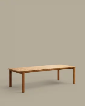 Стол Icaro из массива тикового дерева 220X102X76 CM