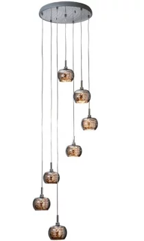Подвес с семью плафонами Arian LED 50X50X85 CM