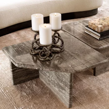 Комплект из двух подсвечников Corwyn 13X14X22 / 13X13X14 CM