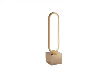 Настольная лампа Colette LED розовое золото 41X10X10 CM