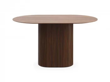 Стол обеденный овальный Mono Stripe 140X85 CM