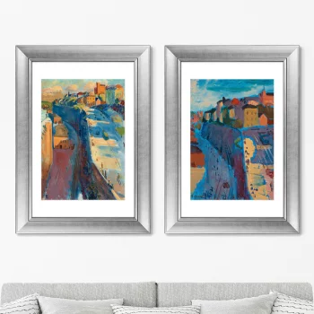 Диптих Motiv from Stockholm and Katarinavagen 51X71 / 51X71 CM