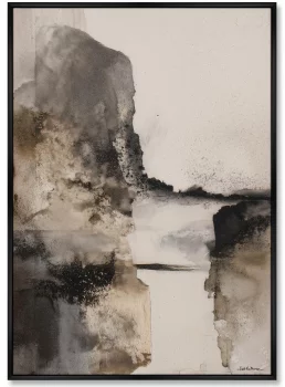Композиция из двух репродукций картин на холсте The Cliff 75X105 / 75X105 CM