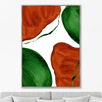 Постер на холсте Forms and colors 75X105 CM
