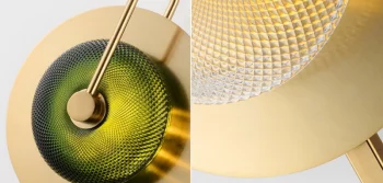 Настенный декоративный светильник Green Disk 28X8X59 CM