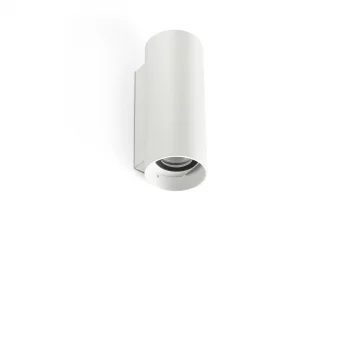 Уличный настенный светильник KOV белый LED 2x6W 3000K 34°/14° 8.7X21.2 CM