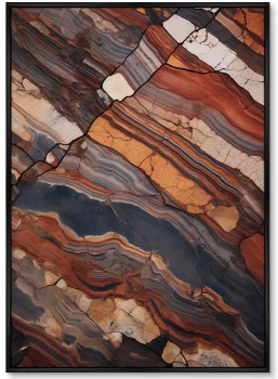 Набор из двух постеров на холсте Stone Color Palette 75X105 / 75X105 CM