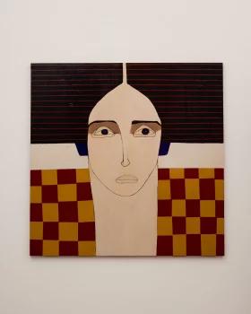 Картина Nel filo della mente 100X100X4 CM