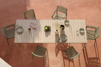 Стол пластиковый раздвижной Tevere 210-275X100X77 CM