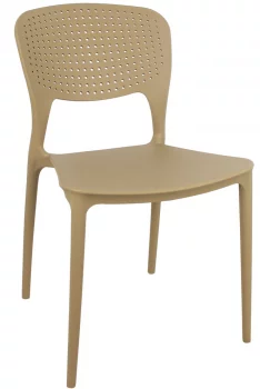Стул Spot 60X48X80 CM бежевый