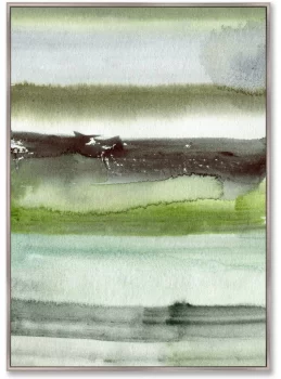 Репродукция на холсте Two lonely boats 75X105 CM