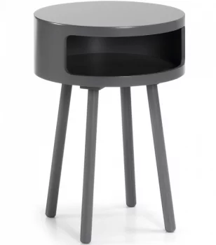 Столик Kurb B 40X40X56 CM тёмно серый