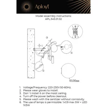Настенный светильник Zofka