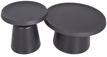 Комплект из двух столиков Rodos 70X70X39 / 50X50X48 CM