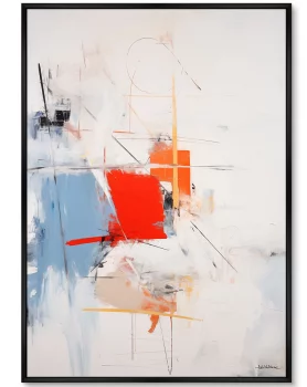 Постер на холсте The Ships 75X105 CM