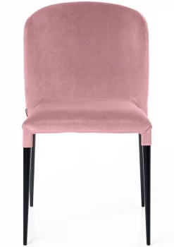 Стул Albert 51X65X86 CM пудрового цвета