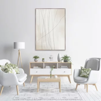 Репродукция на холсте Fine threads No1 75X105 CM