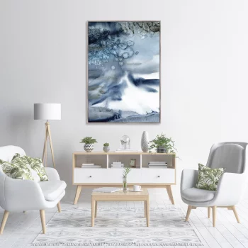 Постер на холсте Awakened volcano 75X105 CM