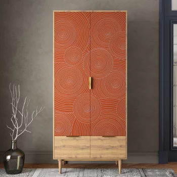 Шкаф двухстворчатый Line 94X50X204 CM