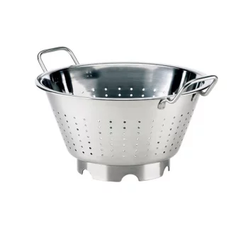 Дуршлаг 32 см нерж. на подставке круглый 2 ручки h17см 7л P.L. Proff Cuisine