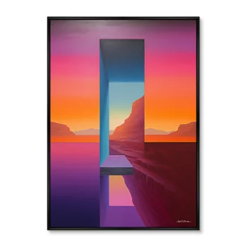 Постер на холсте Continuum 75X105 CM