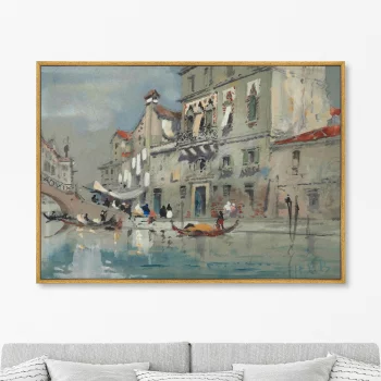 Постер на холсте The House Of Tintoretto Venice 105X75 CM