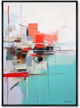 Набор из двух постеров на холсте Harbor Etudes 75X105 / 75X105 CM
