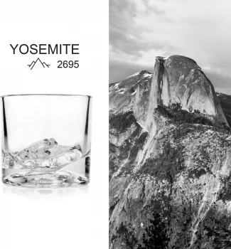 Набор из двух стаканов для виски Yosemite 240 ml
