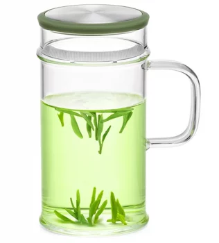 Кружка с ситчиком для заварки чая LC 380 ml