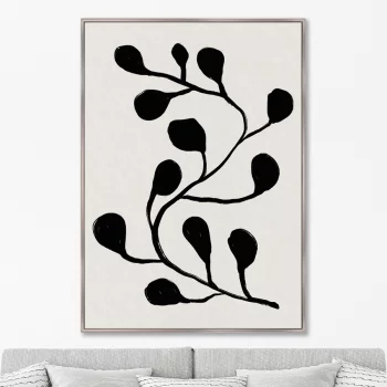 Репродукция на холсте Branches in color No9 75X105 CM