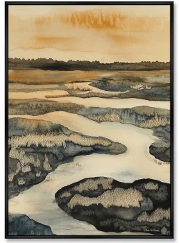 Композиция из двух репродукций картин на холсте Spring 75X105 / 75X105 CM