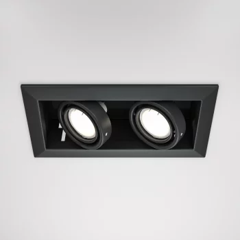 Встраиваемый светильник DL008-2-02-B 24.5X12.6X7.2 CM