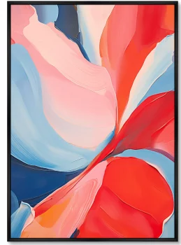 Постер на холсте The blooming flowers 75X105 CM