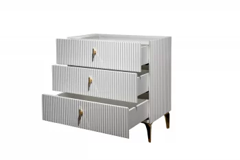 Комод Doria белый 74X40X76 CM