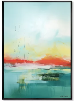 Набор из двух постеров на холсте Landscape Collection 75X105 / 75X105 CM