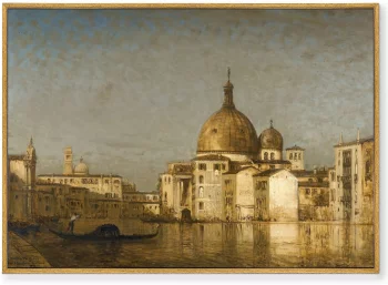 Постер на холсте San Simeone Piccolo Venis 105X75 CM