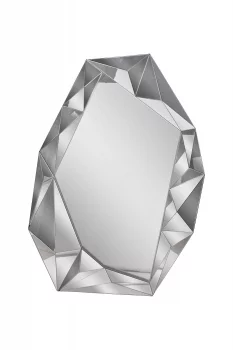 Абстрактное настенное зеркало в объемной зеркальной раме 60X90 CM
