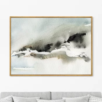 Постер на холсте Melody of mountains 105X75 CM