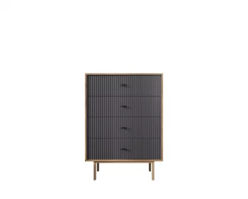 Вертикальный комод с четырьмя ящиками Emerson 80X45X110 CM