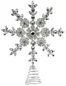 Верхушка для ёлки Topper Snowflake Tree 23 CM