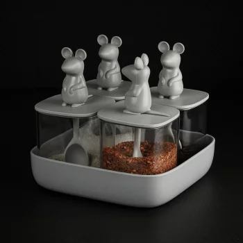 Набор банок Lucky Mouse Seasoning 250 ml