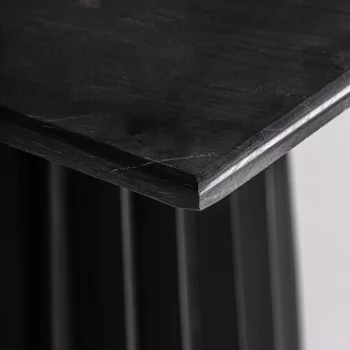 Cтол из мрамора Plisse Wood 80X80X75 CM