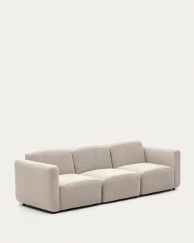Модульный 3-местный диван Neom, бежевый 263X89X78 CM