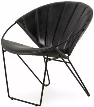 Кожаное кресло Marga 71X76X76 CM