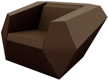 Кресло Faz 120X100X70 CM коричневое