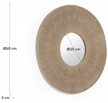 Круглое зеркало Damira Ø60 CM
